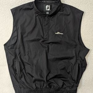 FootJoy Black Golf Sleeveless Jacket